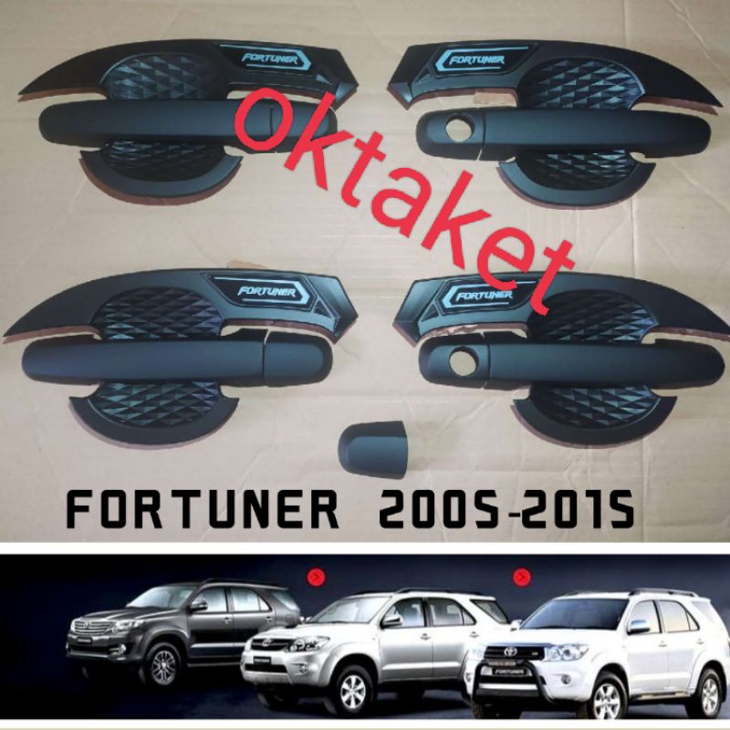 paket outer handle Fortuner old lama grand new 2005 2010 2015 sporty diamond full hitam