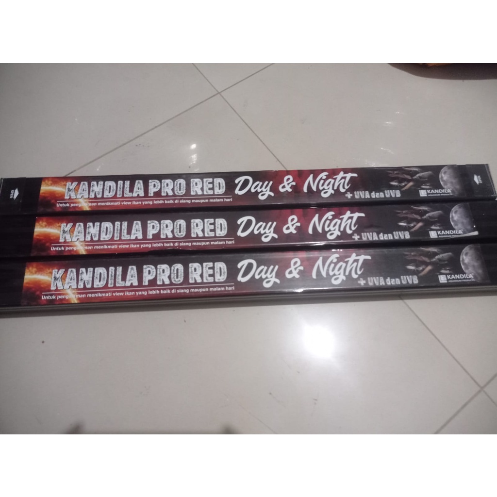 LAMPU LED KANDILA PRO RED DAY AND NIGHT UVA &amp; UVB