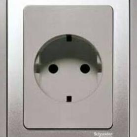 Stop Kontak Neo Grey Silver Schneider ready shipping