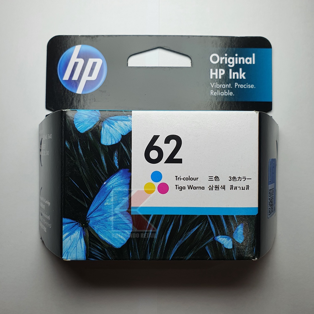 HP 62 Tinta / Cartridge Original