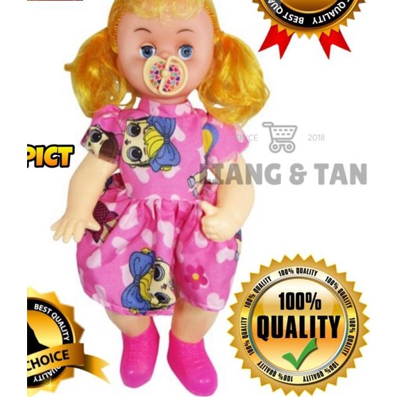 PROMO UKURAN BESAR Mainan Anak Perempuan Bayi Boneka Susan Bisa Nangis