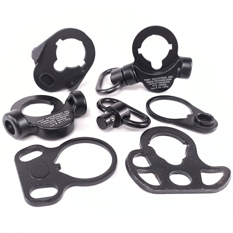 【seasonoun】 ASAP Strap Buckle Double Ring QD Quick Release Single Dual Loop Mount Adapter .