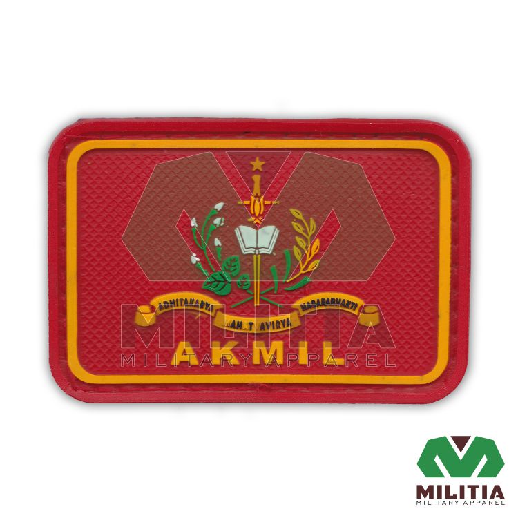 Perekat Patch AKMIL Akademi Militer Merah