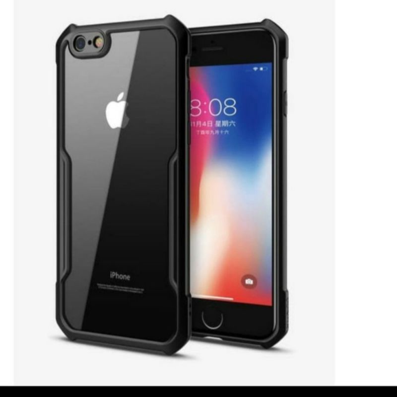 iPhone 6 / 6+ Cover Transparan Bumper Case Akrilik Ipaky Bening iPhone6