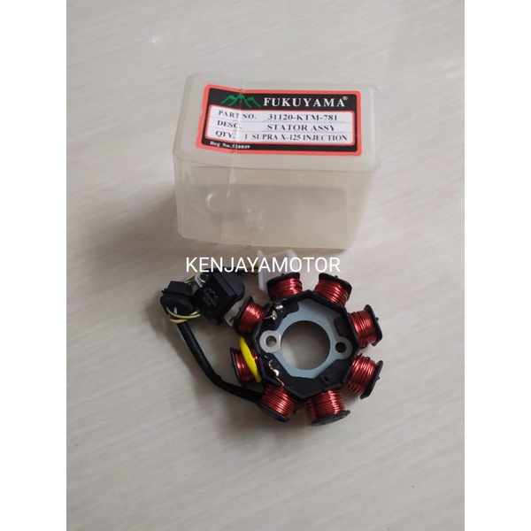 SPUL SPOL STATOR ASSY KOMPLIT SHOGUN 125 INJECTION FUKUYAMA