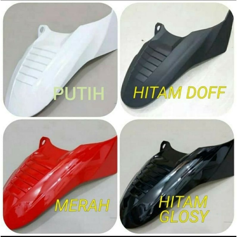 Hugger Vario Spakbor Kolong Vario 125 150 - Hitam Doff