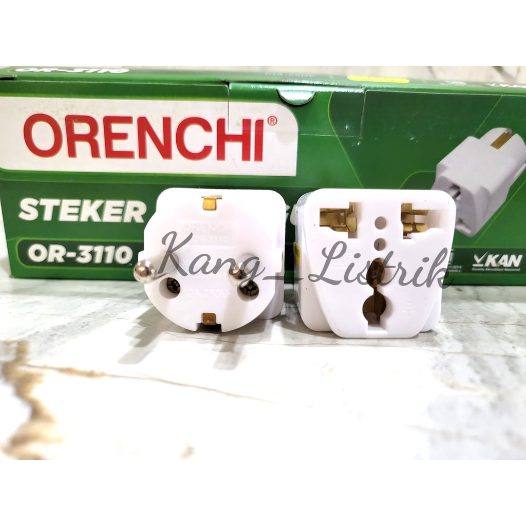 Steker Universal / Adaptor Universal / Steker Serbaguna Orenchi OR3110