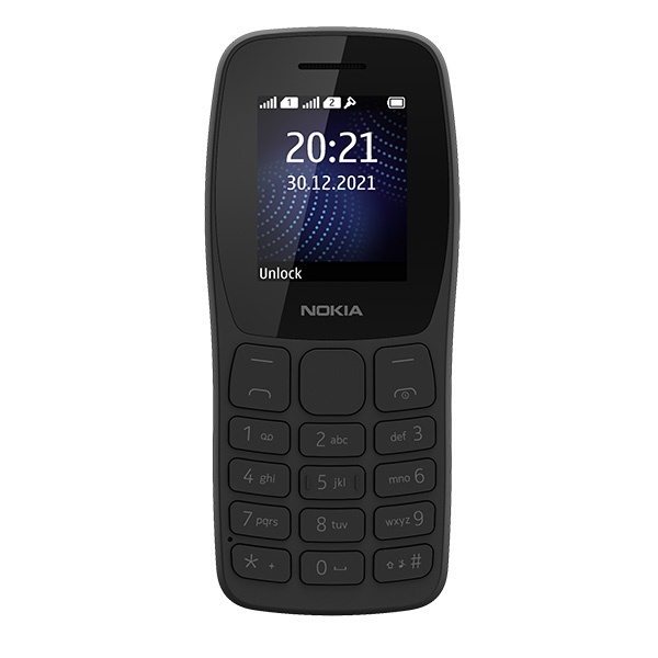 Nokia 105 (2022) - Charcoal