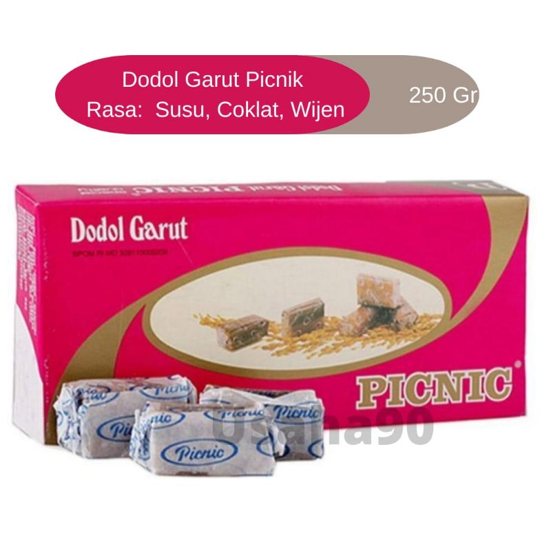 

Dodol Garut Picnic 250 Gr Classic