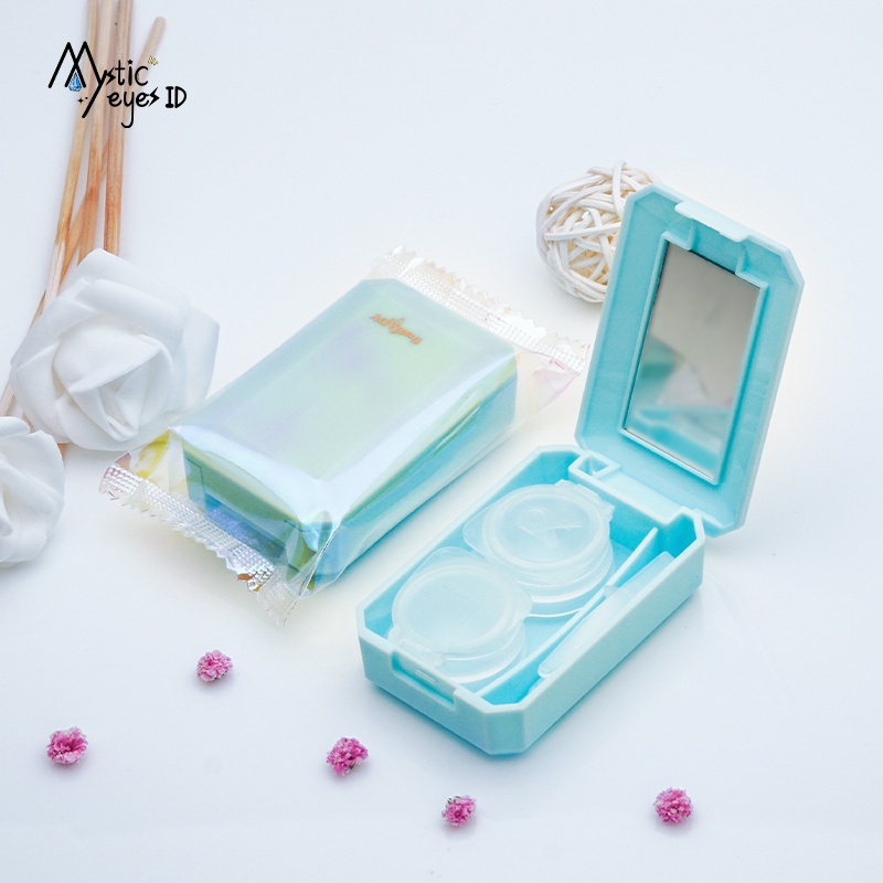 [✅COD] MYSTICEYES Permen Hologram Softlens Case / Case Soflens  / Kontak Lensa Case