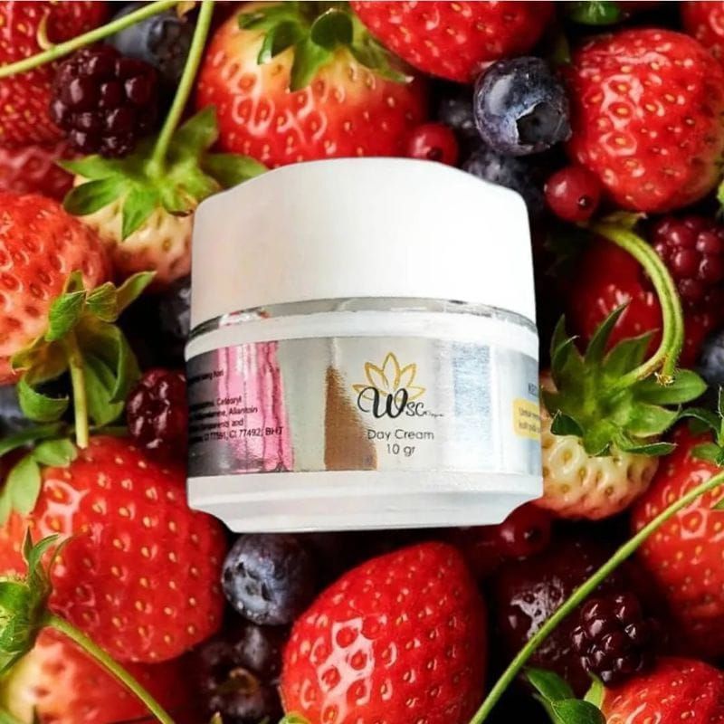 Wsc Organic Skincare Cream Siang / Malam Ecer