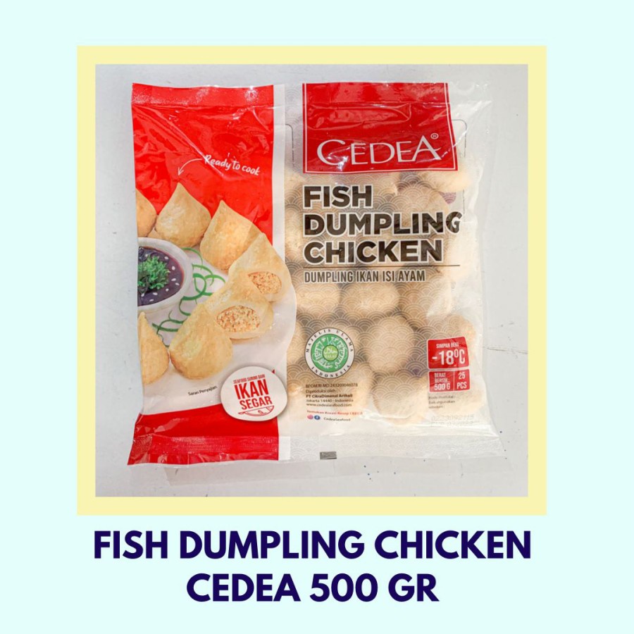 Fish Dumpling Chicken Cedea 500