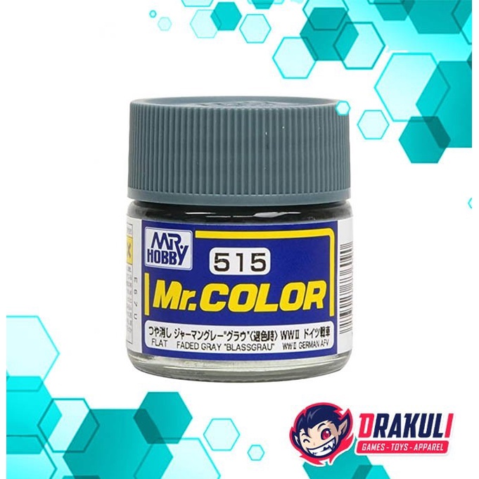 Mr. Hobby Mr. Color Model Kit Paint – Faded Gray BlassGrau C515