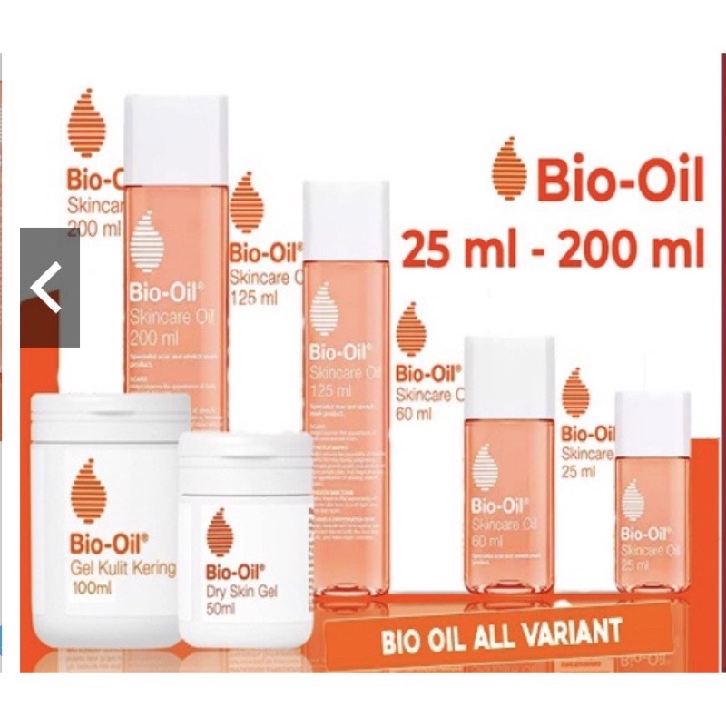 BIO OIL 125 ML/ BIO OIL SKINCARE OIL/ MINYAK PERAWATAN KULIT BIO OIL 125 ML