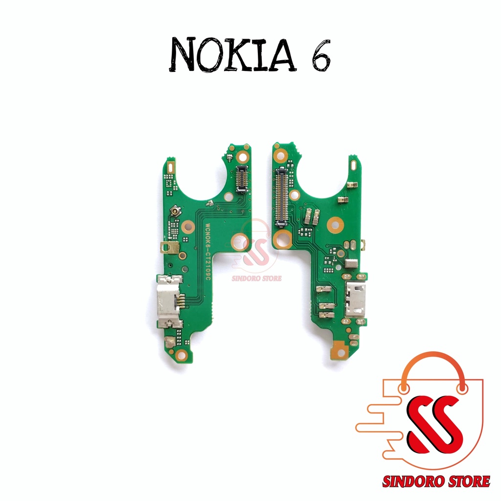 Konektor Charger Nokia 6 USB Papan Cas Mic Pcb Board