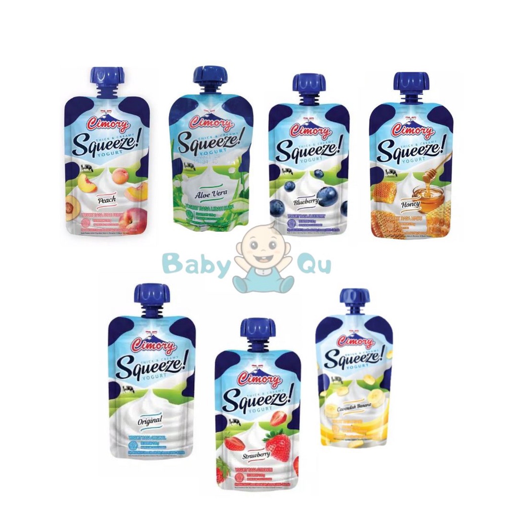 

CIMORY SQUEEZE YOGURT 120ml Susu UHT/Azamode