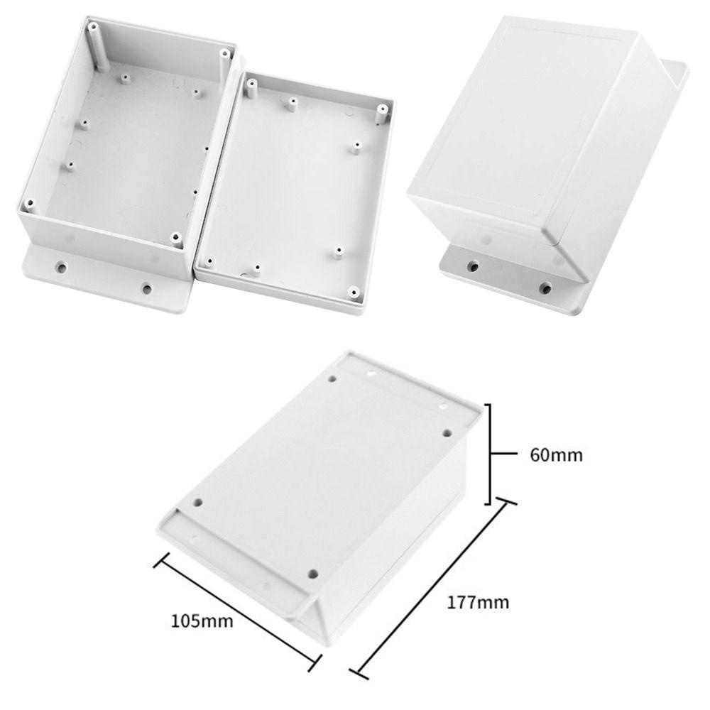 Top Kotak Proyek Elektronik177 * 105 * 60mm ABS Plastik DIY Instrumen Case