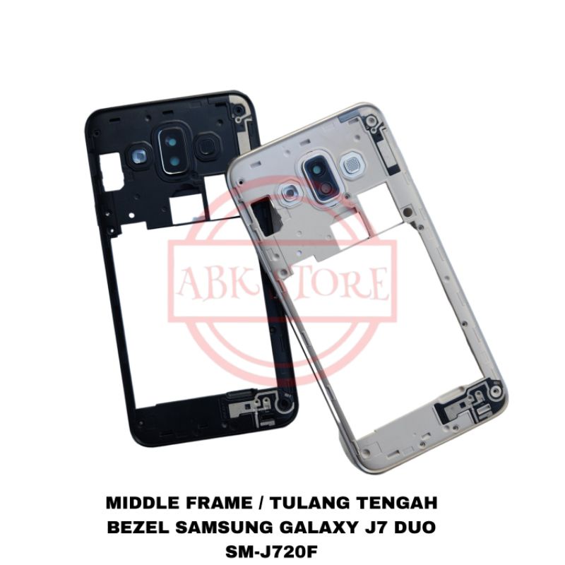 MIDDLE FRAME - TULANG TENGAH BEZEL BAZEL SAMSUNG GALAXY J7 DUO SM-J720F