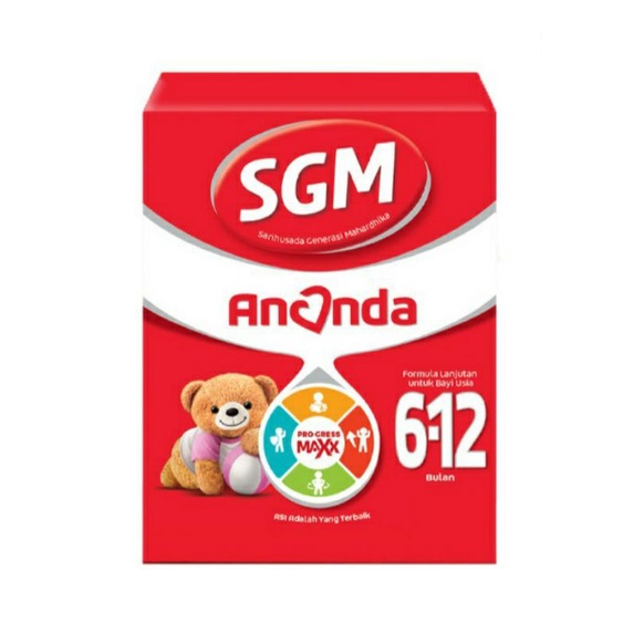 SGM Ananda 6-12 bulan, Susu formyla bayi 1000 gr/ 1kg