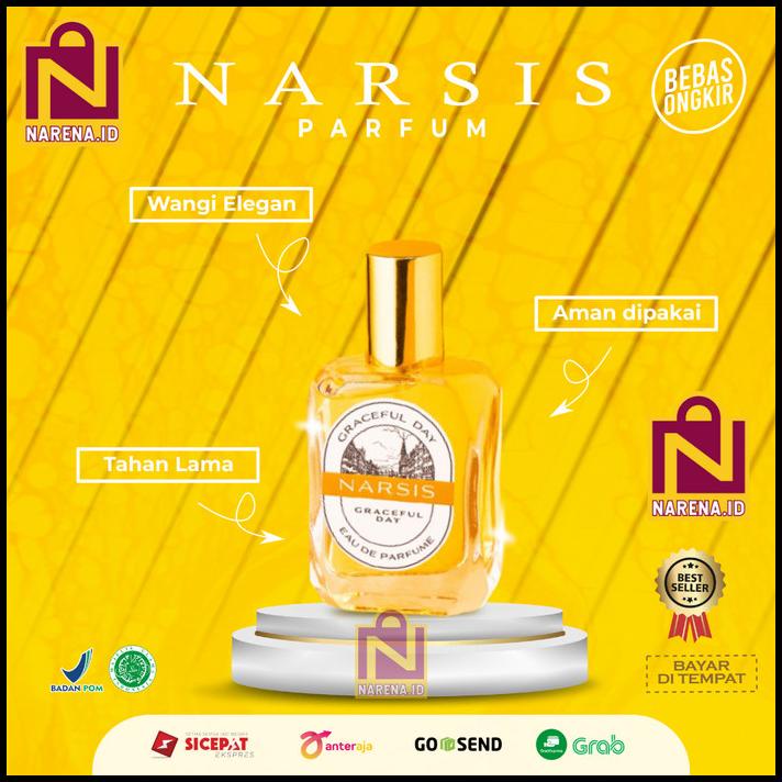 Jual Parfum Narsis Grace Full Day Parfum Wanita Wangi Vanilla Tahan