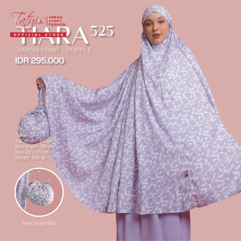 MUKENA TATUIS TIARA 525 SERIES DEWASA REGULER KATUN RAYON