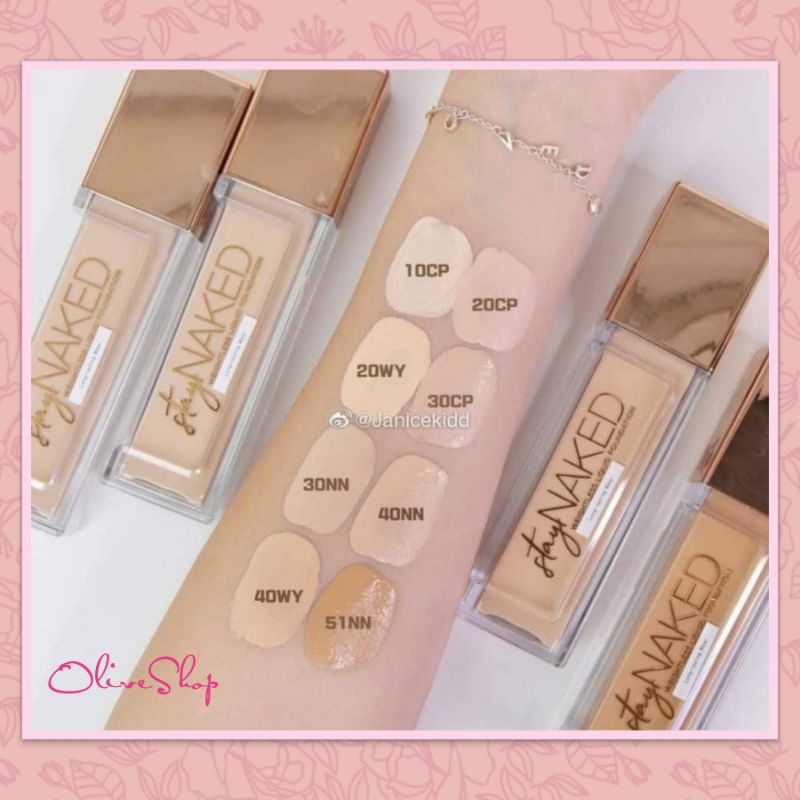 OliveShop ❤️ Urban Decay Stay Naked Weightless Liquid Foundation 30ml