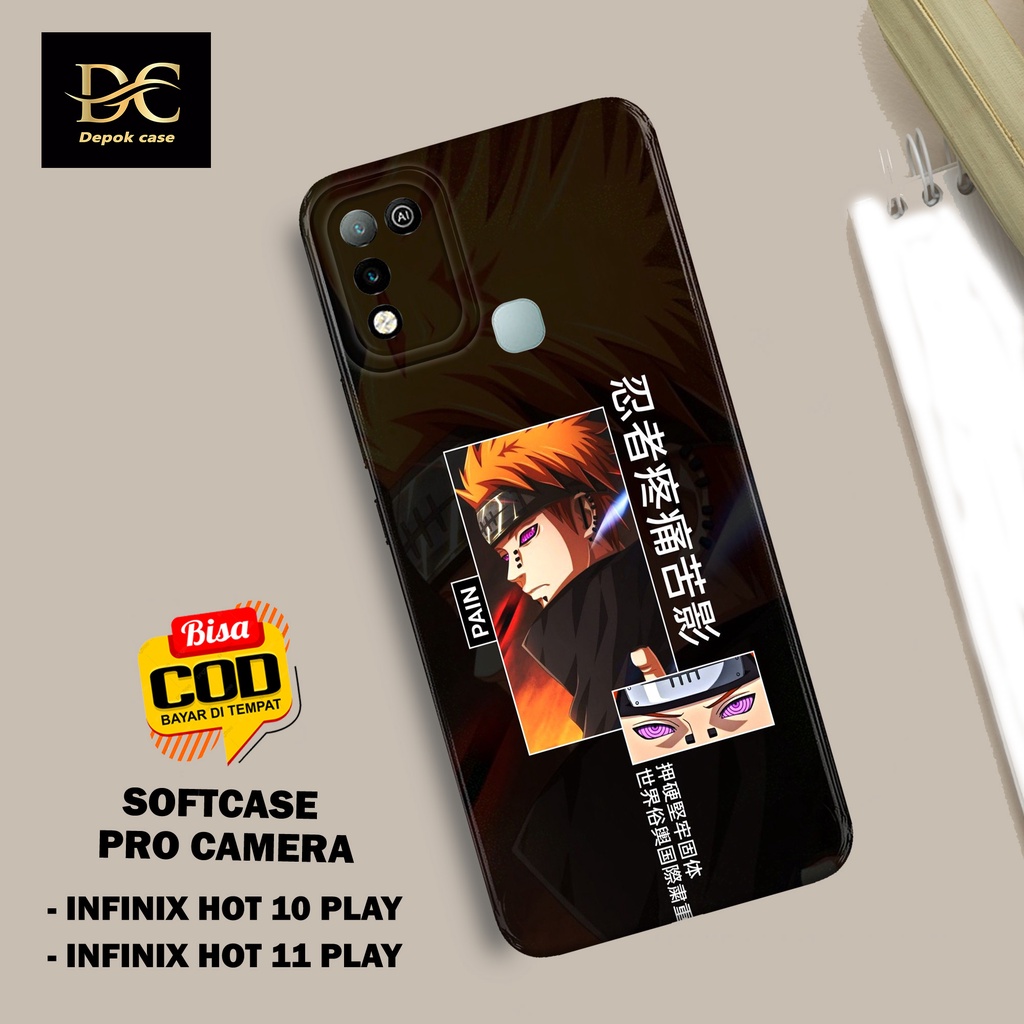 Case Infinix Hot 10 Play / Infinix Hot 11 Play Terbaru - Fhasion Case ANIME - Casing Hp Infinix Hot 
