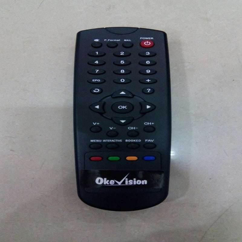 REMOT/REMOTE RECEIVER PARABOLA OKEVISION / OKE VISION ORI/ORIGINAL/ASL Free Bubble