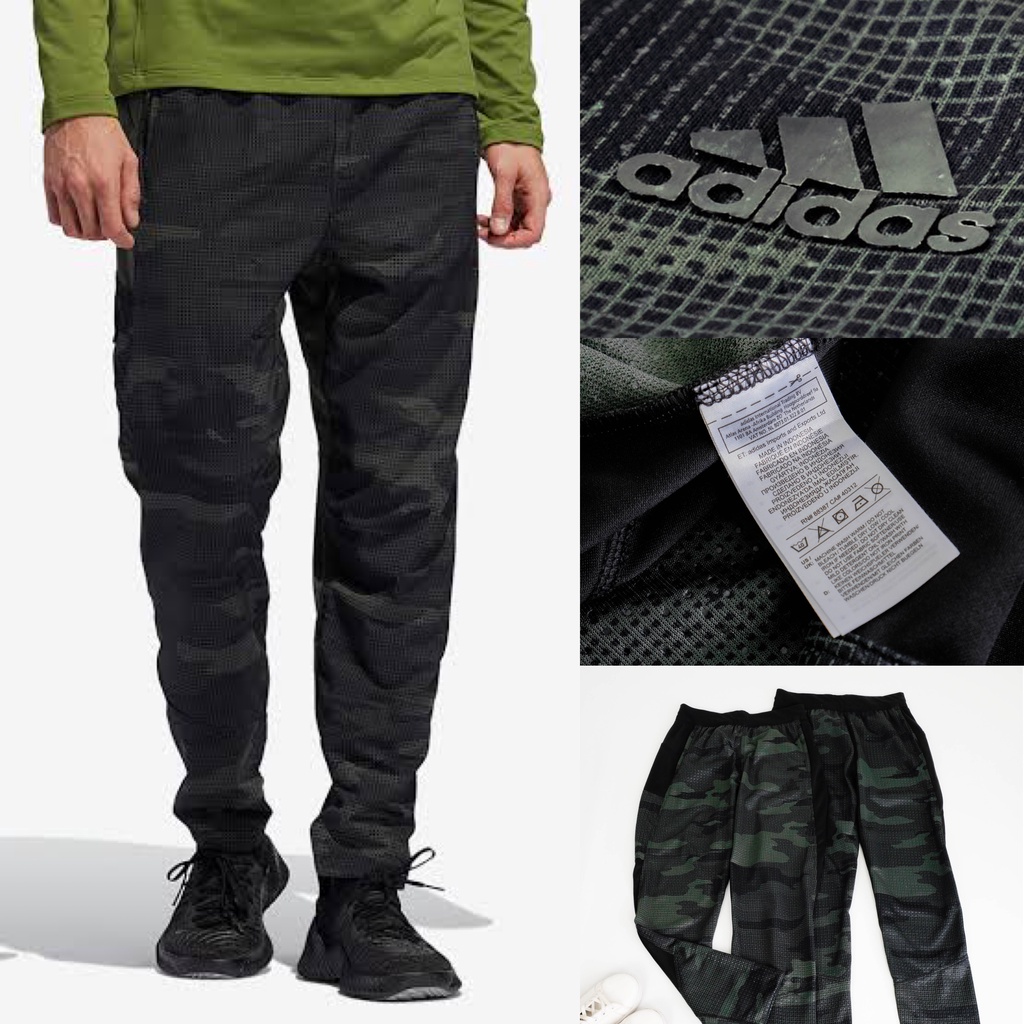 Celana Training ADS Camo Reflective Celana Training Olahraga Pria Gym Running #SA379