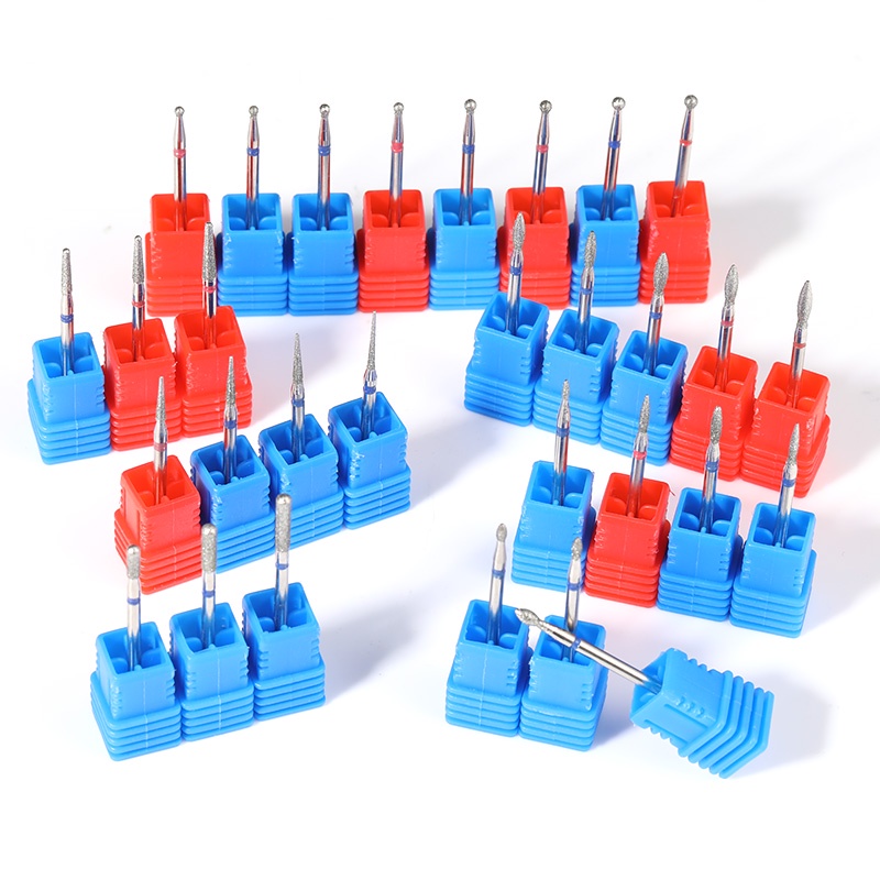 Aksesoris Alat Bor Bits Pemotong Kuku Elektrik Bahan Tungsten Steel Untuk Mesin Milling Manicure Pedicure