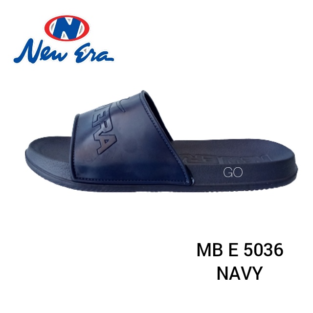 gof NEW ERA MB E 5036 Sandal Selop Pria Dewasa Sendal Karet Anti Slip Original Size 39-43