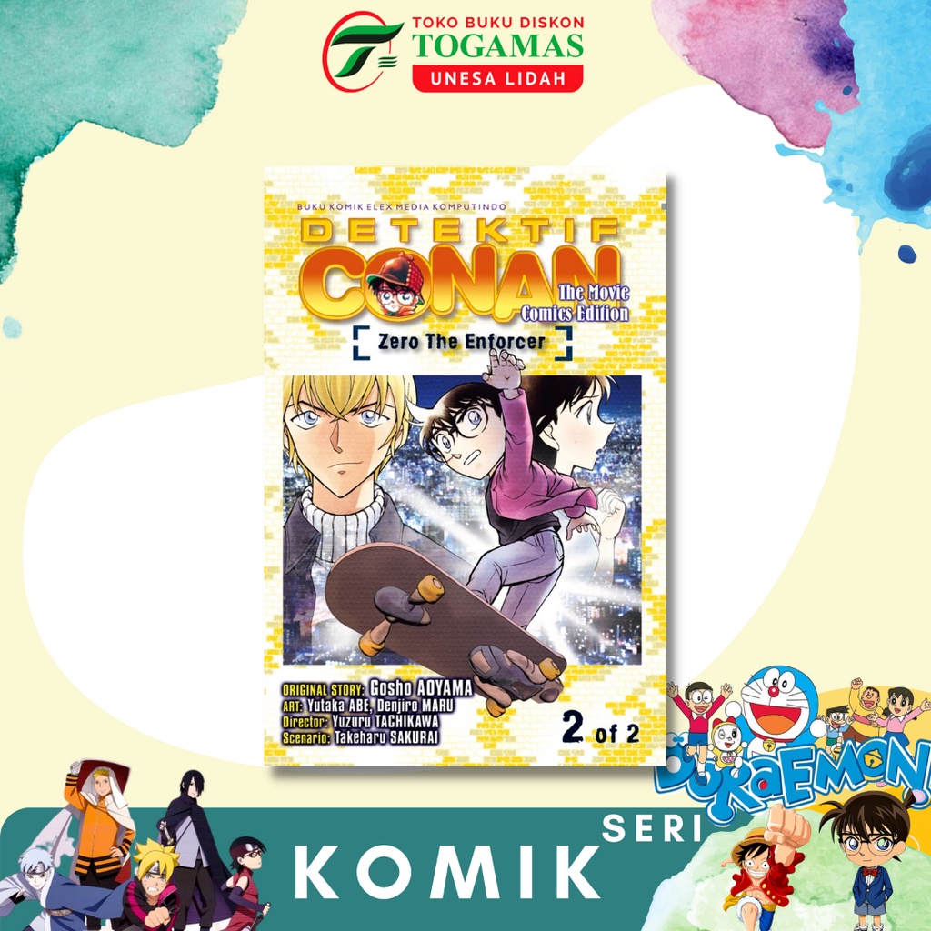 DETEKTIF CONAN THE MOVIE : ZERO THE ENFORCER 01, 02 KARY AAOYAMA GOSHO