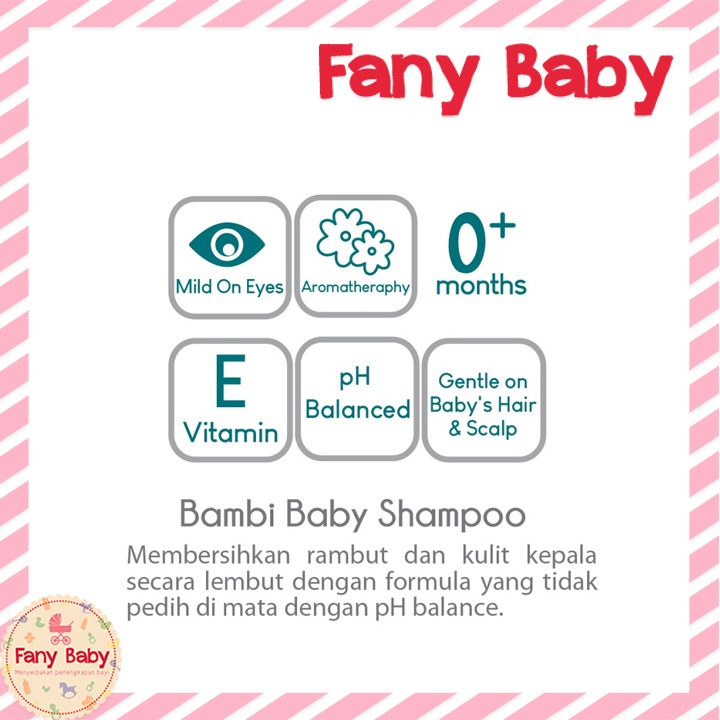 BAMBI BABY SHAMPOO REFILL 450ML