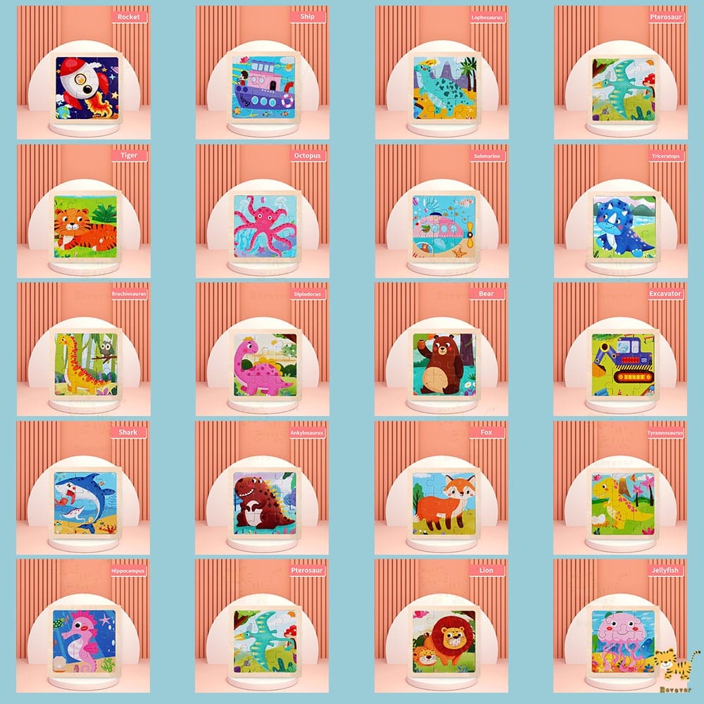 DK Puzzle Kayu Mainan Anak / Mainan Edukasi / Wooden Puzzle