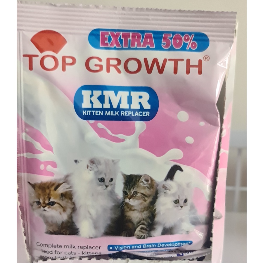 Susu Kucing Top Growth Kitten 30 Gram Pengganti Induk