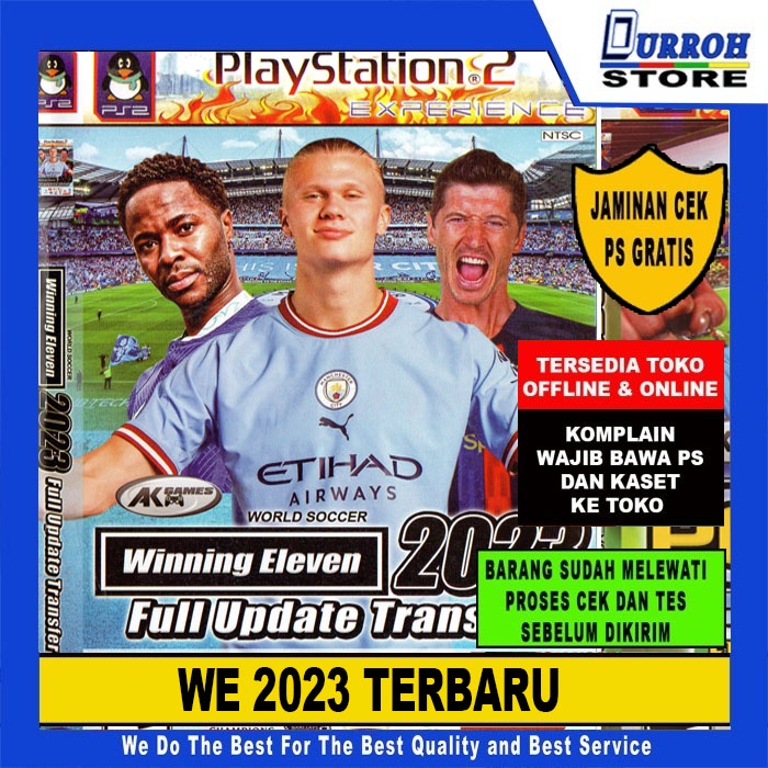 Kaset PS 2 / Playstation 2 WE 2023 TERBARU