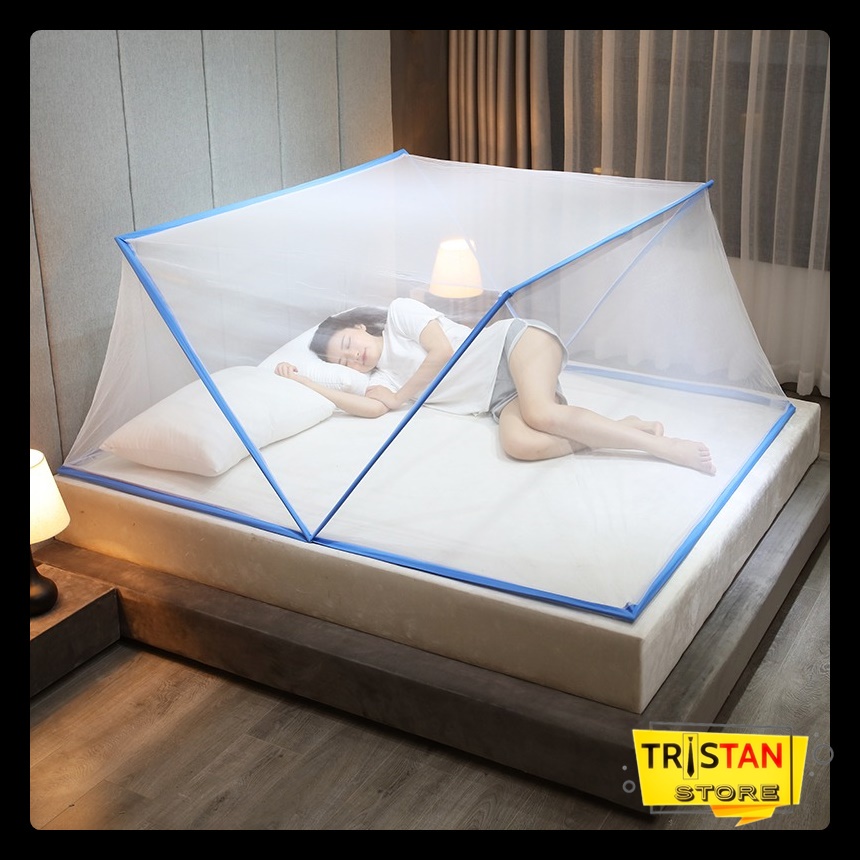 KELAMBU PERSEGI PORTABLE / KELAMBU TIDUR ANTI NYAMUK / KELAMBU ANAK DEWASA