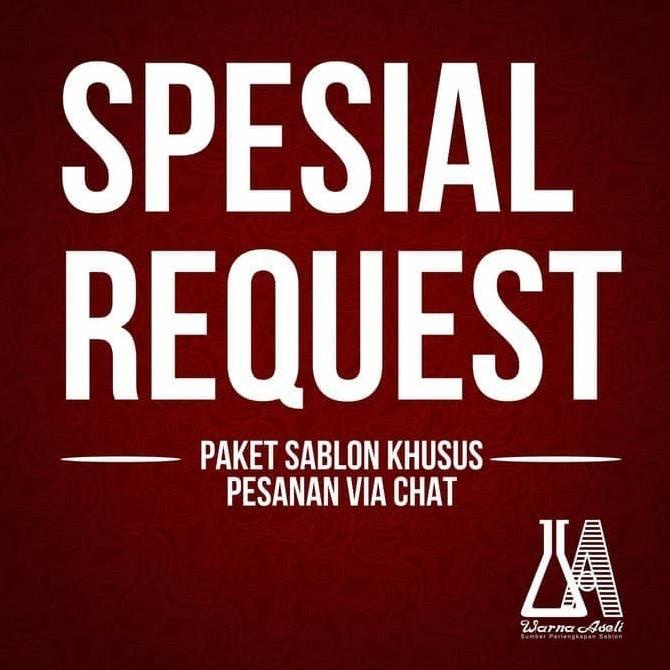 

Paket Sablon Khusus - Edisi Qurban