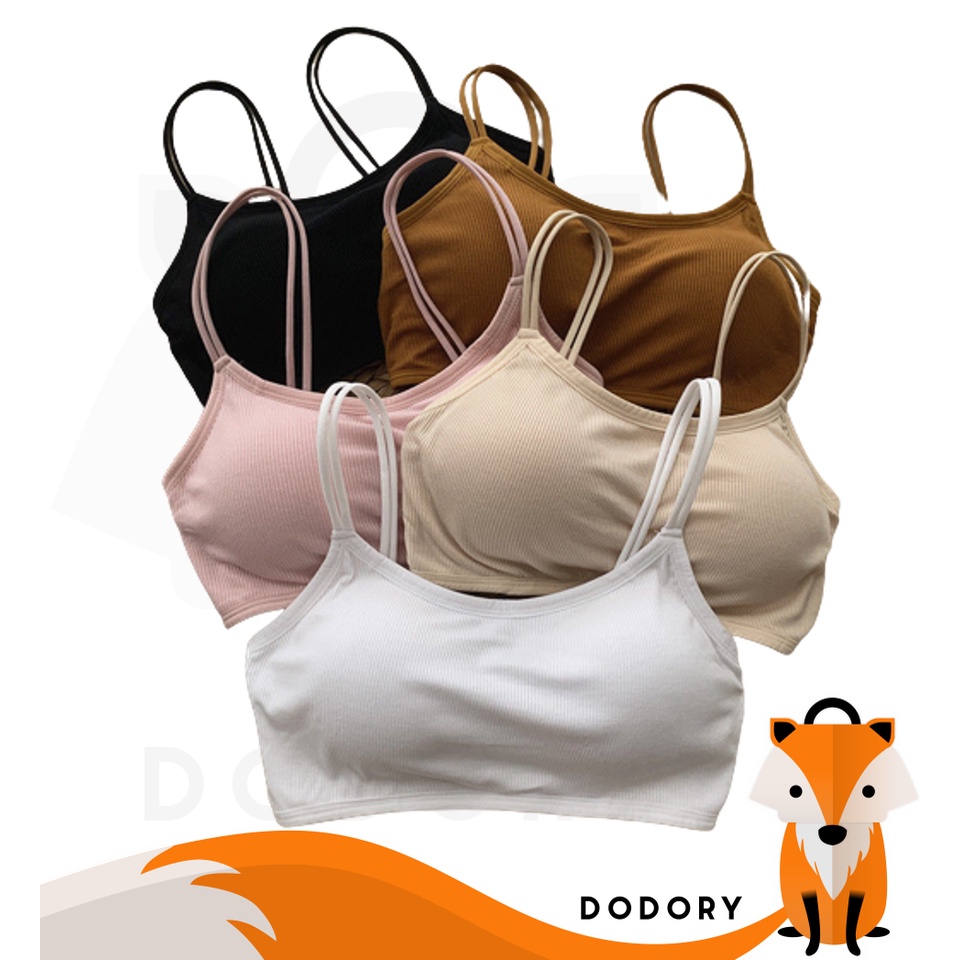 DODORY BRA550 Pakaian Dalam Wanita Bra Tanpa Kawat Sport Bra Gym Push Up Bra Wanita