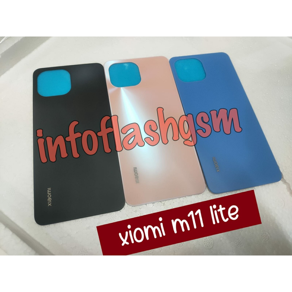 Backdoor Back Case Cover Tutup Belakang Xiaomi M11 Lite