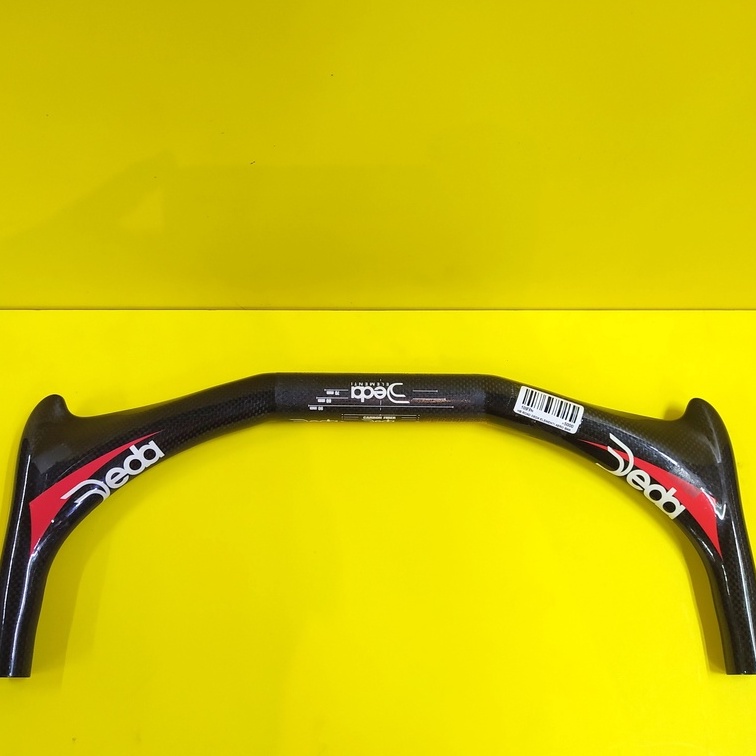 Stang sepeda balap deda elementi aero bar carbon panjang 44 cm original