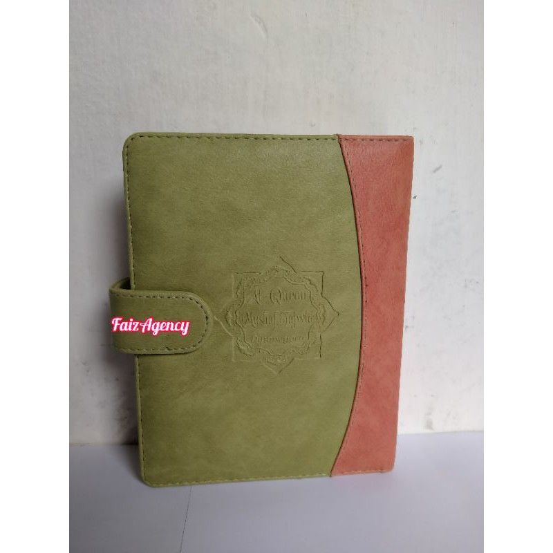 Al Quran mushaf tajwid warna Diponegoro kancing ukuran kecil A6 - Non Terjemah