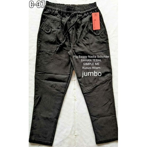 Celana Baggy Nadia Scholder SIMPLE ME jumbo//Celana jumbo