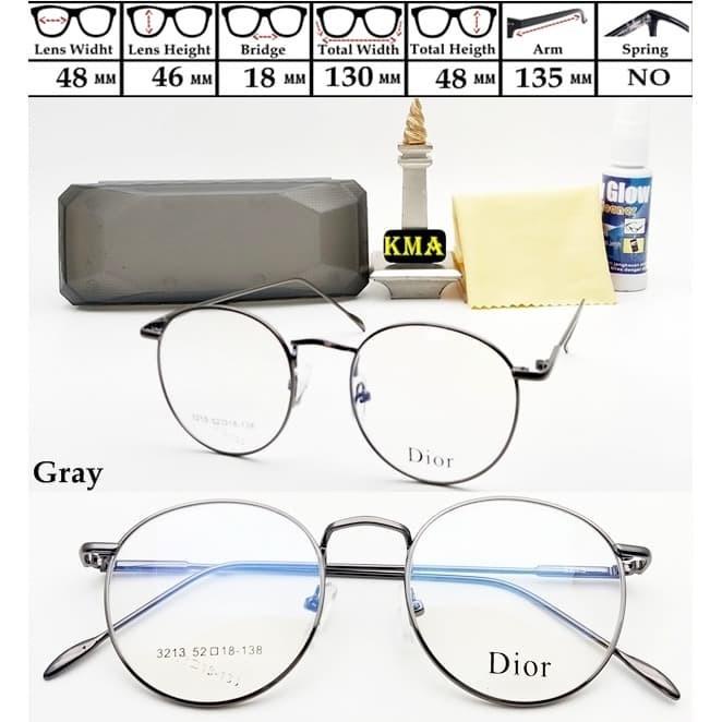 frame URSULA frame kacamata minus bulat kacamata korea