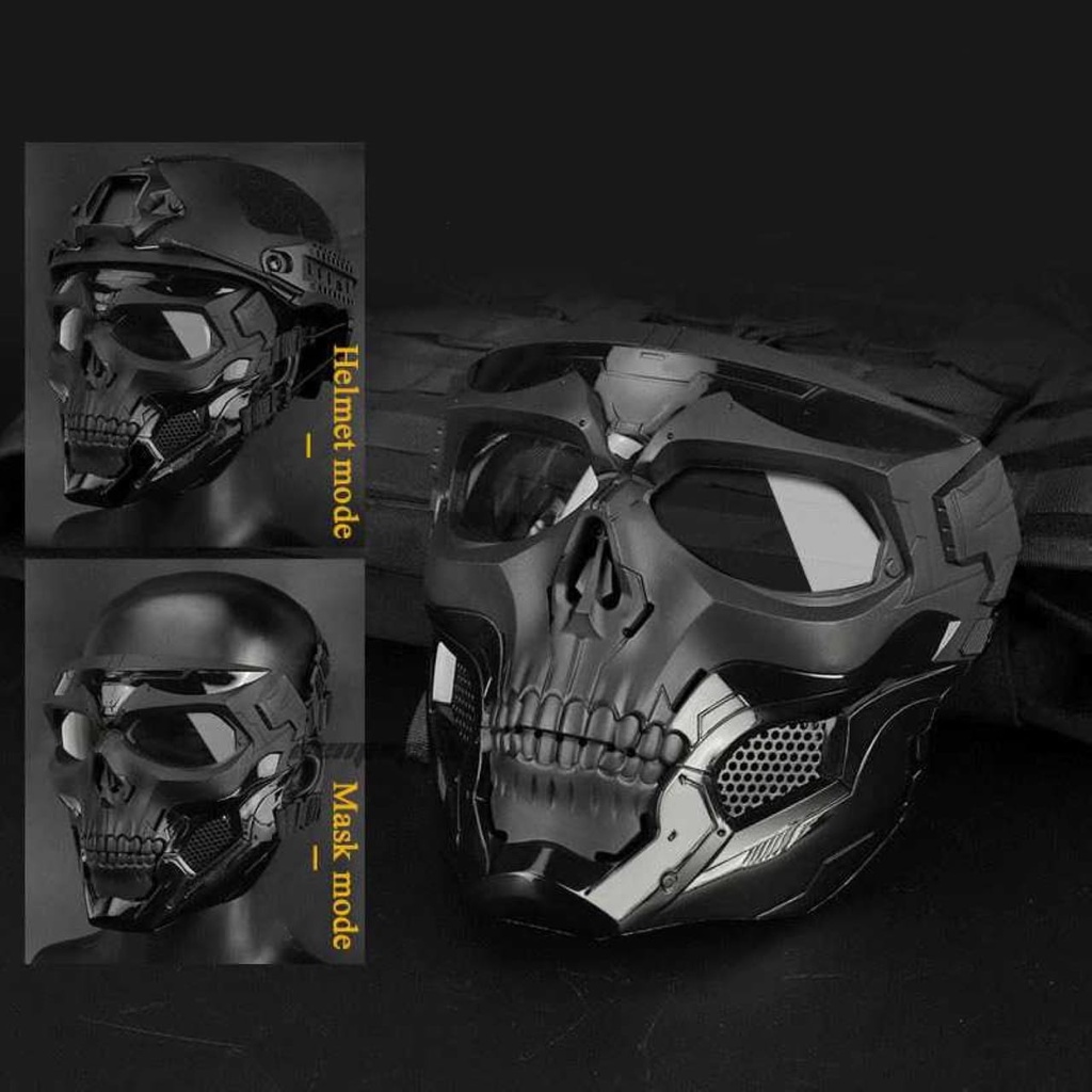 TOPENG MILITER SKULL MASK TACTICAL NON RESPIRATOR TOPENG DESTROYER PUNISHER SWAT KOPASSUS DENJAKA KO