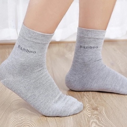 Kaos Kaki Pria High Quality Super / Kaos Kaki Kerja Super Nyaman / Kaus Kaki Pria Serat Bamboo Anti Bakteri Kasual Bisnis Socks