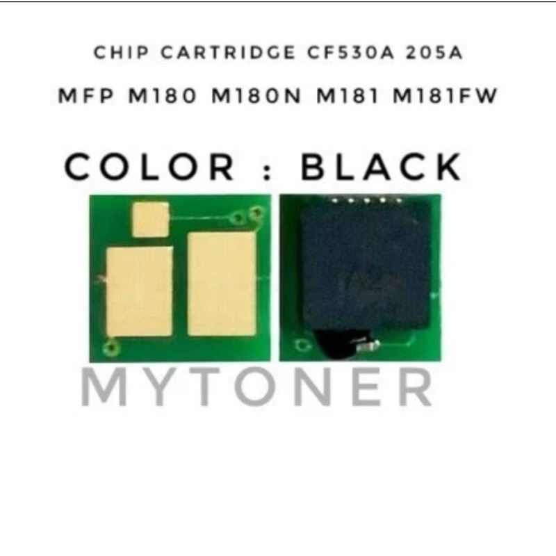 Chip Toner Cartridge 205a MFP M180 M181 M181n M181fw mfp180 cf530a