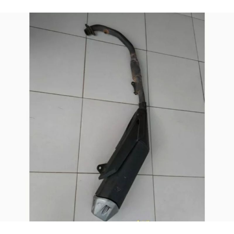 knalpot standar Honda cb150r LED original seken copotan