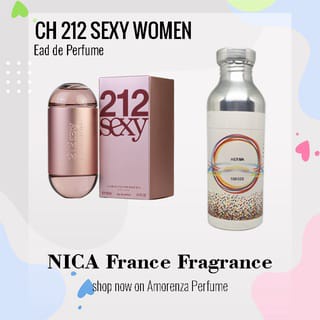 Bibit parfum murni CH 212 SEXY WOMEN-SEXY WOMEN nica fragrance