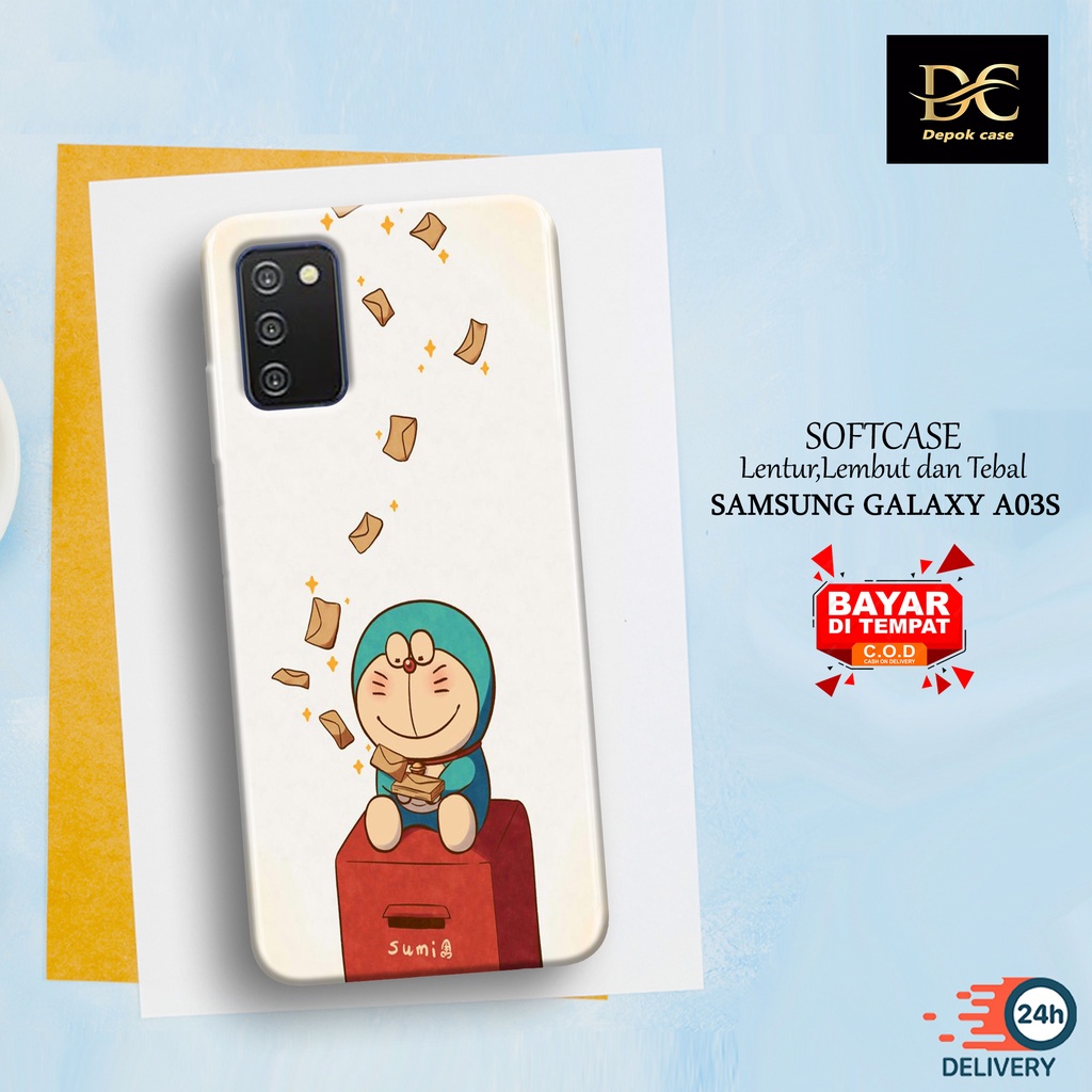 Case Samsung Galaxy A03s Terbaru - Fhasion Case KARTUN - Casing Hp Samsung Galaxy A03s Terbaru - Sof